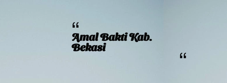 thumbnail for Amal Bakti Kab. Bekasi